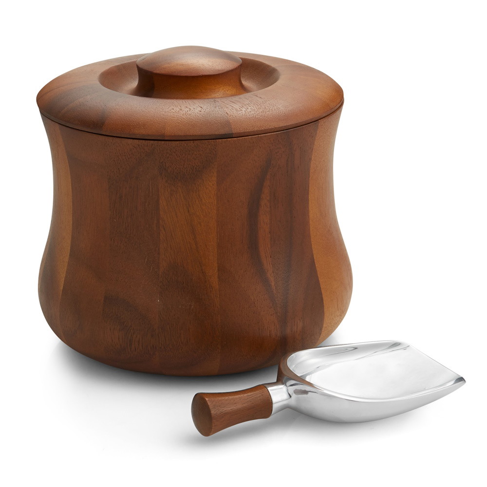 Picture of Nambe Nara Ice Bucket with Scoop