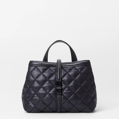 Picture of MZ Wallace Mini Astor Top Handle Bag - Black
