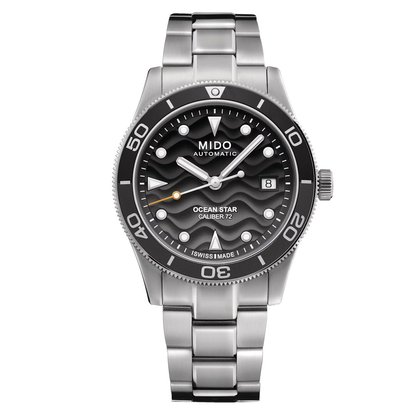 Picture of MIDO Ocean Star 39 Stainless Steel Watch with Grey Dial