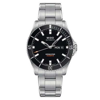Picture of MIDO Ocean Star Auto Stainless Steel Watch with Black Dial