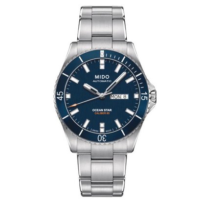 Picture of MIDO Ocean Star 200 Auto Stainless Steel Watch with Blue Dial