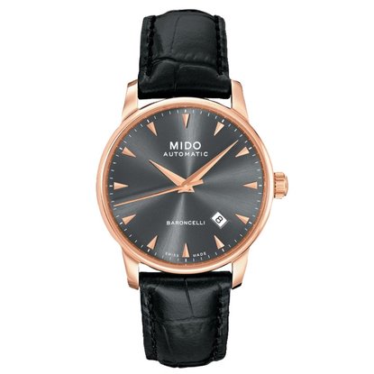Picture of MIDO Men's Baroncelli II Automatic Watch with Black Leather