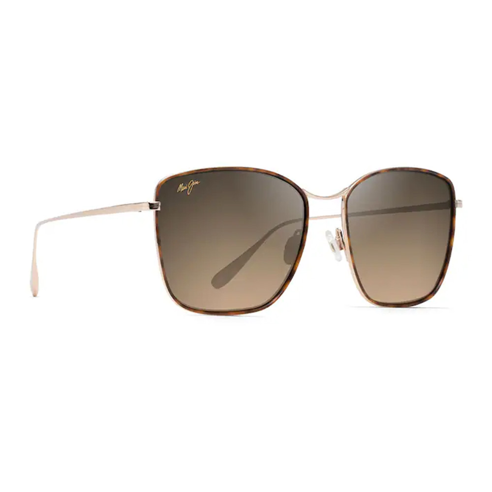 Picture of Maui Jim Tiger Lily Sunglasses- Dark Tortoise, Gold/HCL Bronze