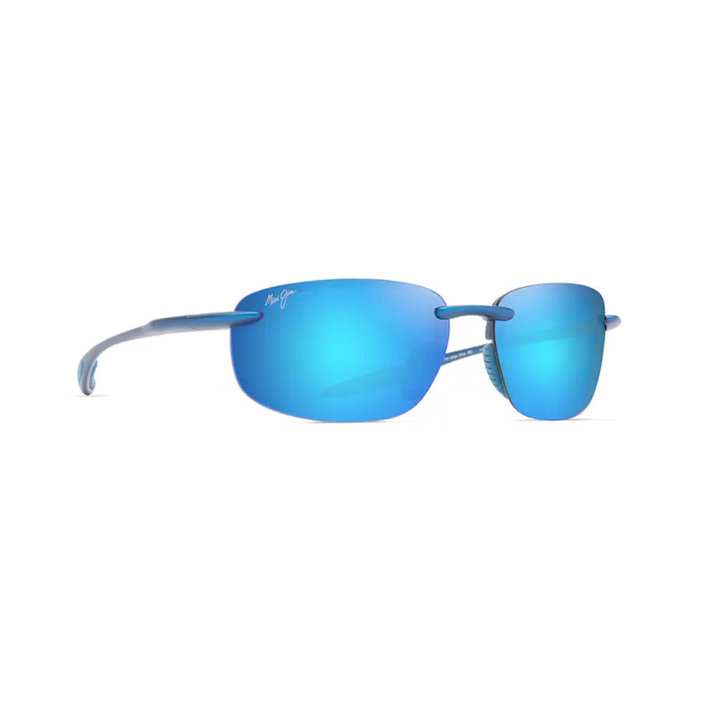 Picture of Maui Jim Hookipa Ultra Sunglass - Metal Matte Blue/Blue Hawaii