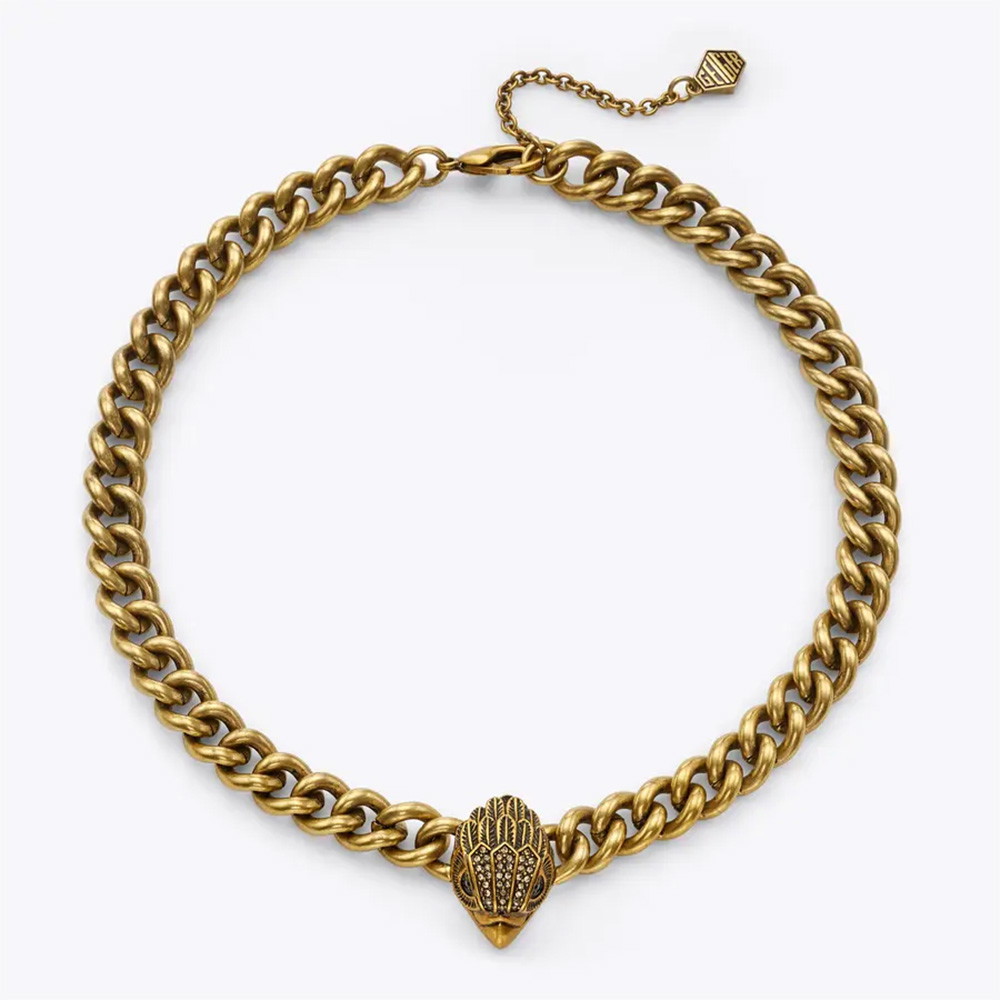 Picture of Kurt Geiger Eagle Curb Chain Collar Pendant Necklace