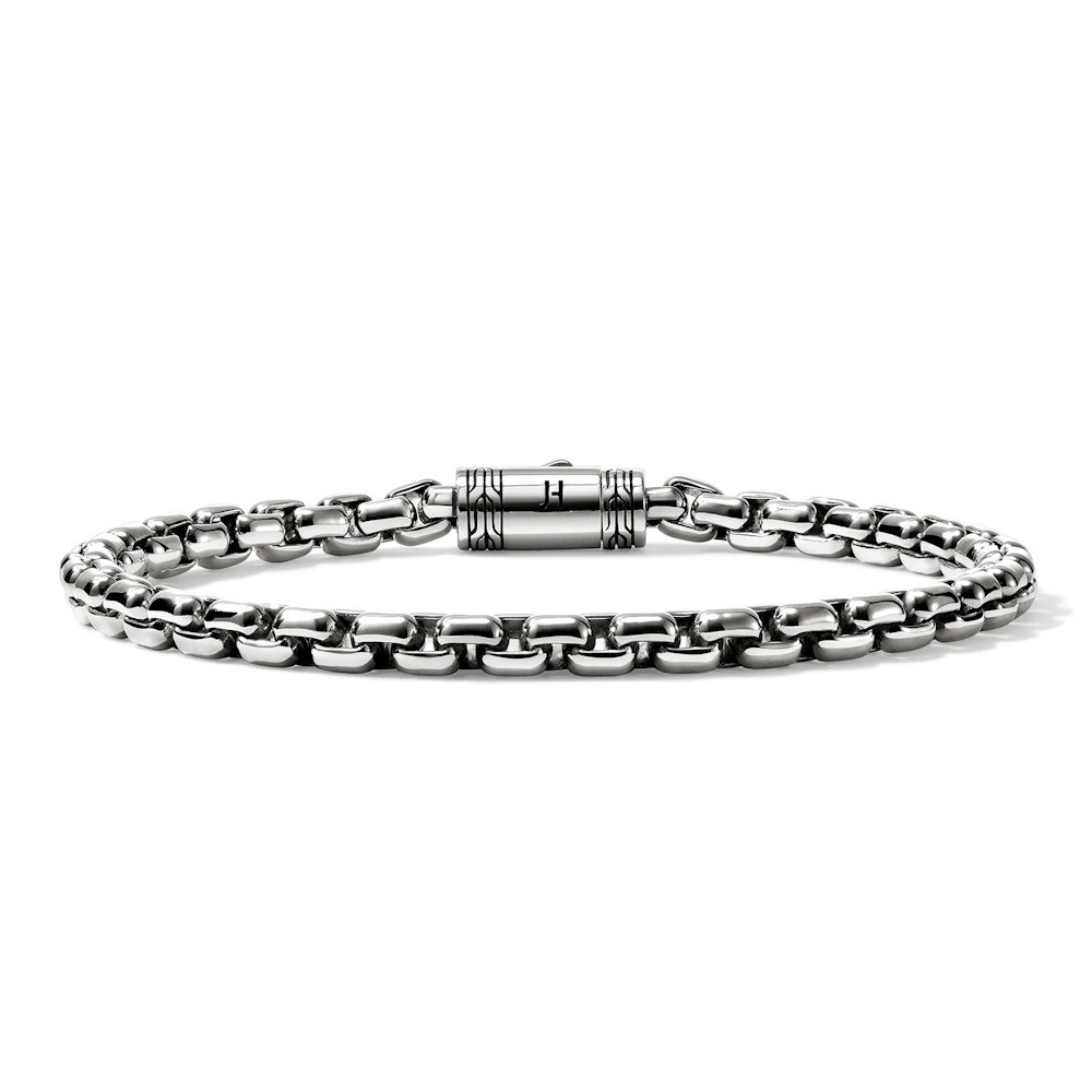 Picture of John Hardy Silver 4.8mm Box Chain Bracelet