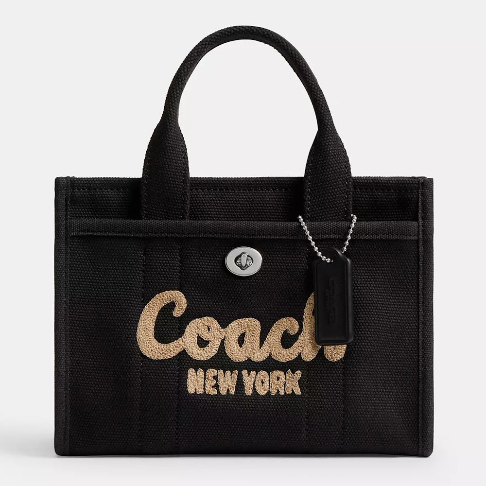 Picture of Coach Canvas Cargo Tote 20 - Black