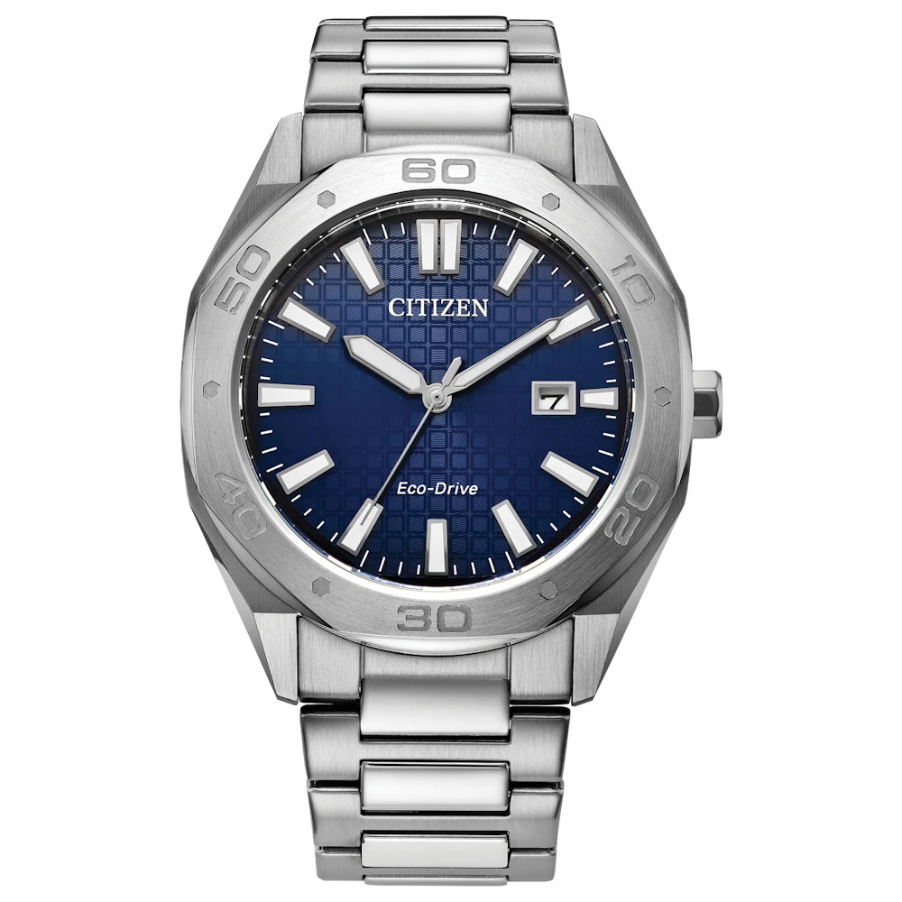 Picture of Citizen Men's Odyn Stainless Steel Watch with Blue Dial