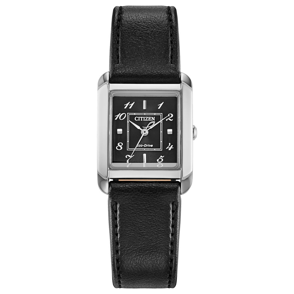 Picture of Citizen Ladies' Dress/Classic Eco-Drive Silver/Black Watch