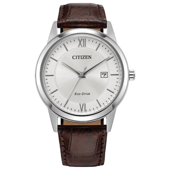 Picture of Citizen Men's Eco-Drive Classic Watch with Brown Strap