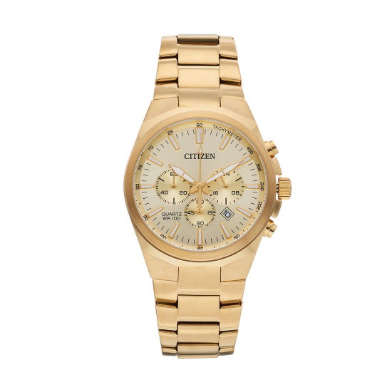 Picture of Citizen Men's Quartz Classic Chrono Gold-Tone Watch