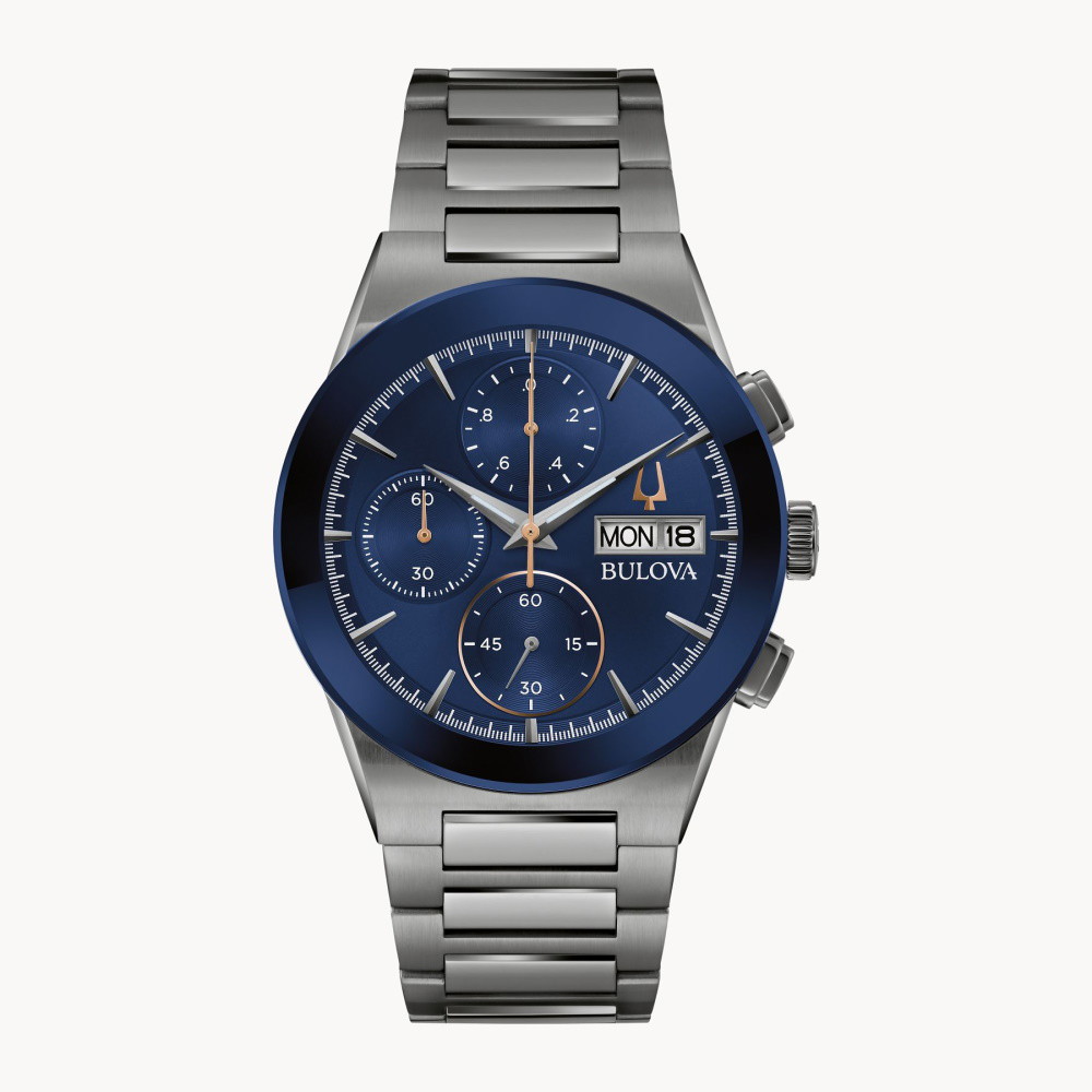 Picture of Bulova Men's Modern Millennia Gray Stainless Steel Watch
