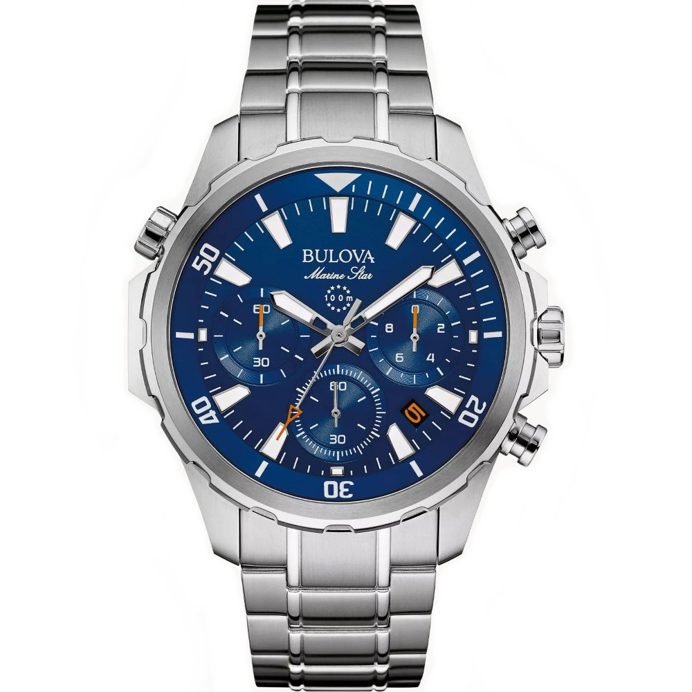 Picture of Bulova Men's Marine Star Chronograph Stainless Steel Watch
