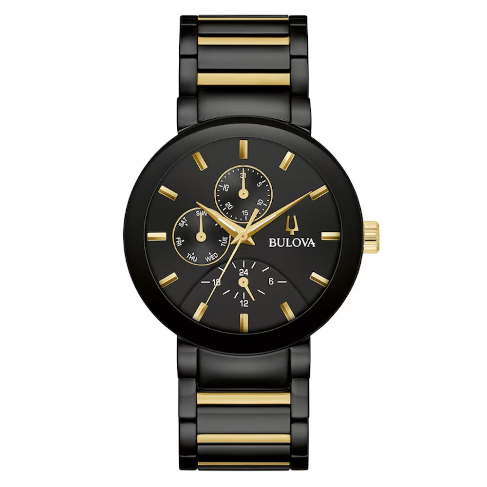 Picture of Bulova Men's Modern Watch with Black Dial