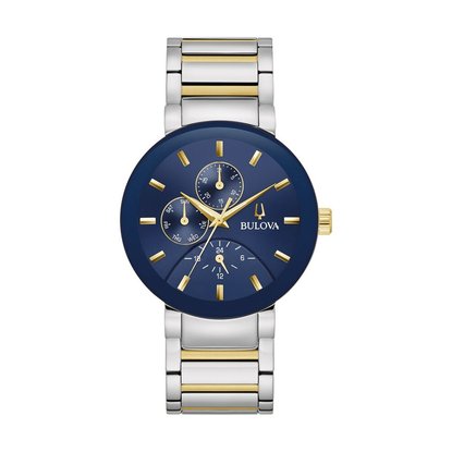 Picture of Bulova Men's Two-Tone Modern Chronograph with Blue Dial
