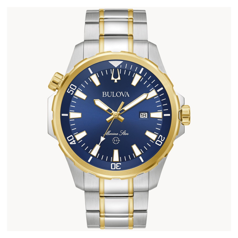 Picture of Bulova Men's Marine Star Two-Tone Stainless Steel Watch