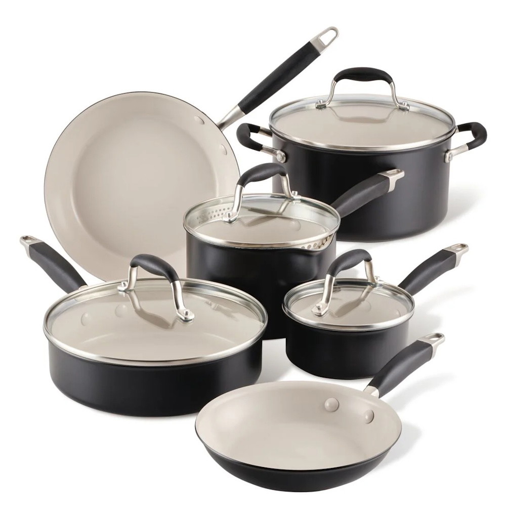 Picture of Anolon 10-Piece Advanced Ceramic Cookware Set - Black