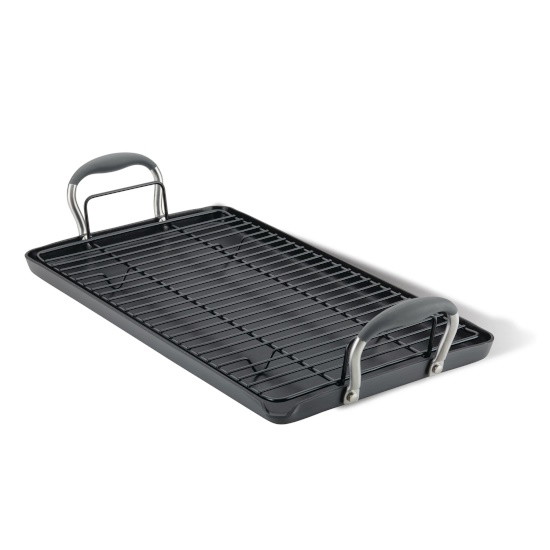 Picture of Anolon Double Burner Griddle with Rack