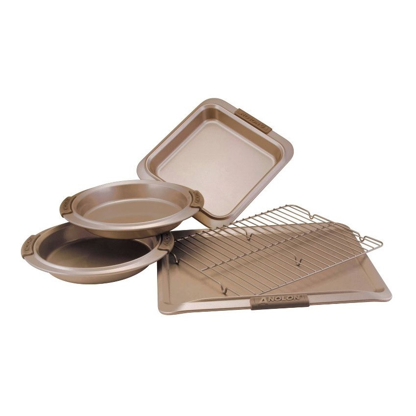 Picture of Anolon 5-Piece Advanced Bakeware Set - Bronze