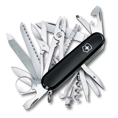 Picture of Victorinox Swiss Army Swisschamp Pocket Tool - Black