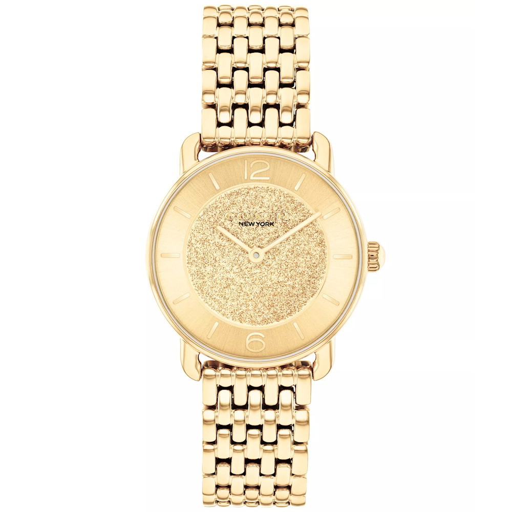Picture of Coach Elliot Ladies' Gold-Tone Steel Watch with Diamond Dust Dial