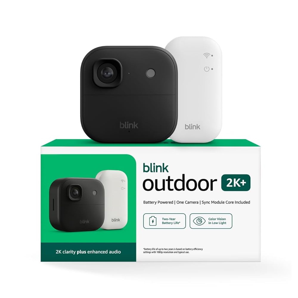Picture of Amazon Blink Outdoor 2K+ One-Camera System - Black