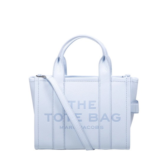 Picture of Marc Jacobs The Small Leather Tote - Cloud Blue