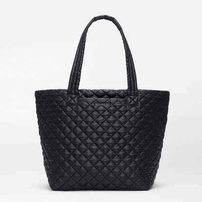 Picture of MZ Wallace Medium Metro Tote Deluxe - Black