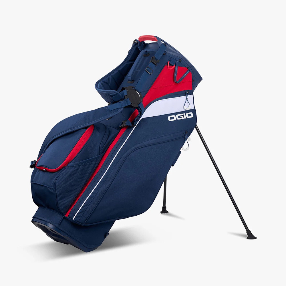 Picture of Ogio Woode Hybrid Stand Bag - Red/White/Blue