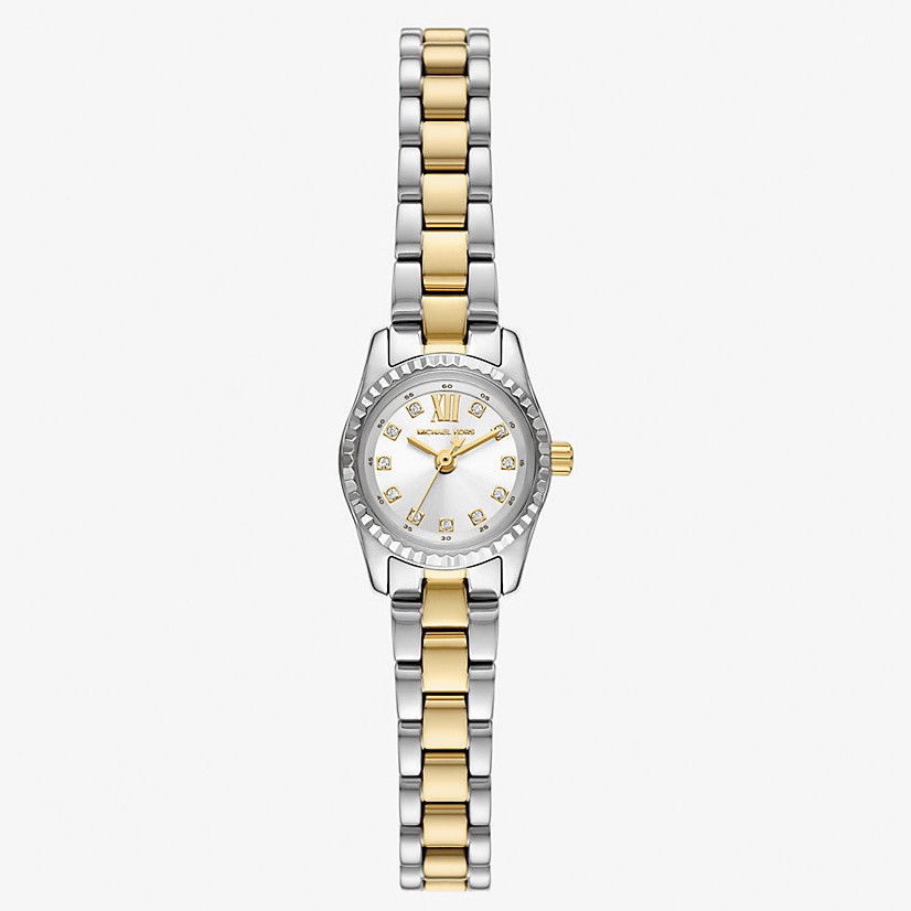 Picture of Michael Kors Micro Lexington Pave Two-Tone Watch