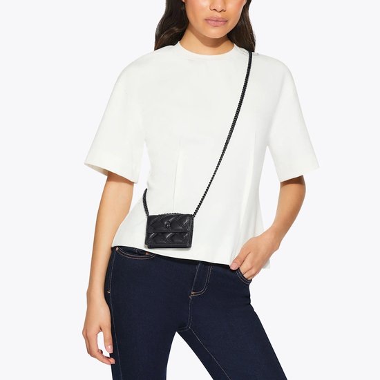 Picture of Kurt Geiger Micro Kensington Black Drench Crossbody