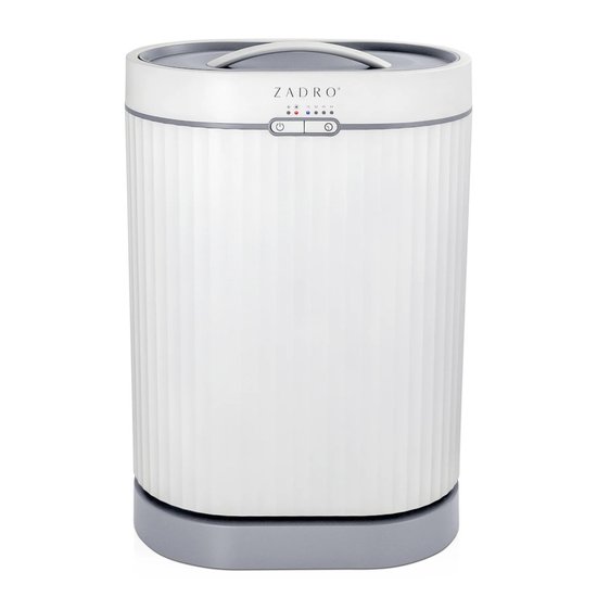 Picture of Zadro Luxury Towel Warmer with Diffuser - White/Gray