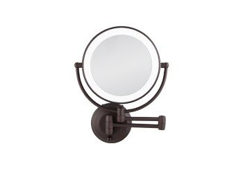 Picture of Zadro Cordless Dual LED Lighted Round Wall Mount Mirror
