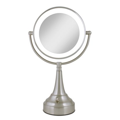 Picture of Zadro Cordless LED Lighted 1x/10x Vanity Mirror - Satin