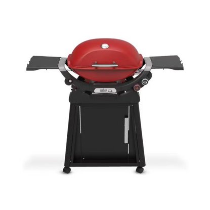 Picture of Weber Q 2800+ Portable Gas Grill with Stand - Red/LP