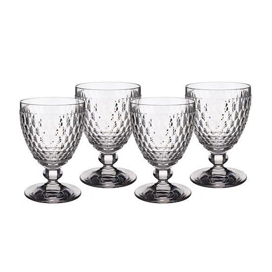 Picture of Villeroy & Boch Set of Four Boston Water Goblets - Clear