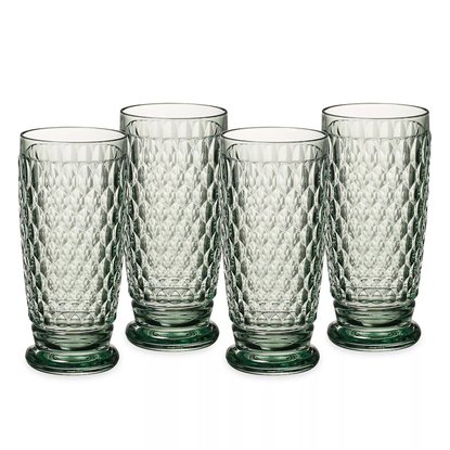 Picture of Villeroy & Boch Set of Four Boston Highball Glasses - Green