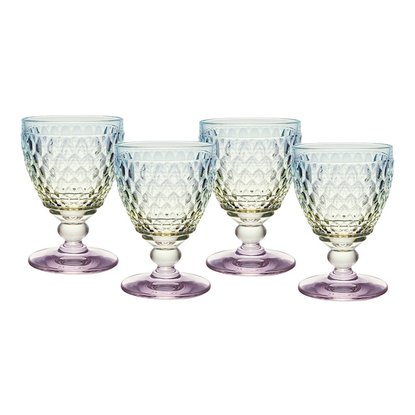 Picture of Villeroy & Boch Set of Four Boston Pearl Color Water Goblets