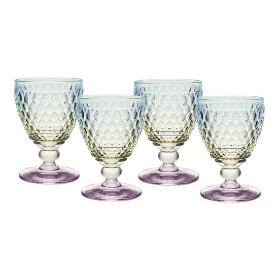 Picture of Villeroy & Boch Set of Four Boston Pearl Color Water Goblets