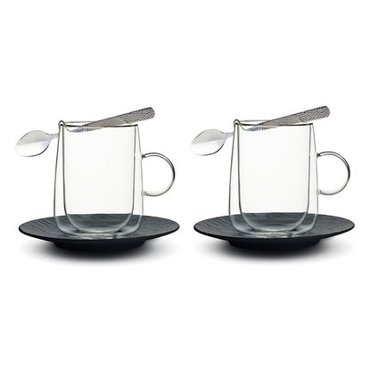 Picture of Villeroy & Boch Manufacture Rock Insulated Coffee Set for Two