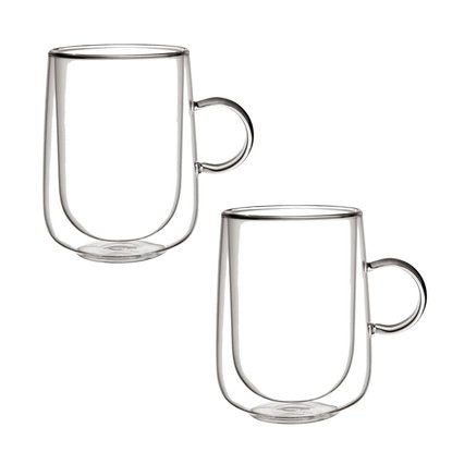 Picture of Villeroy & Boch Set of Two XL Latte Glasses with Handles
