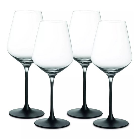 Picture of Villeroy & Boch Manufacture Rock Set of 4 White Wine Glasses