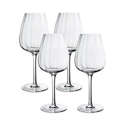 Picture of Villeroy & Boch Rose Garden Set of Four Red Wine Goblets