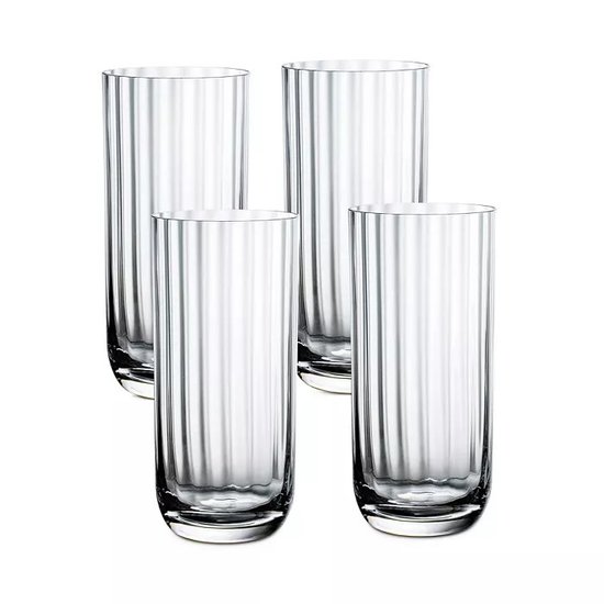 Picture of Villeroy & Boch Rose Garden Set of Four Highball Glasses