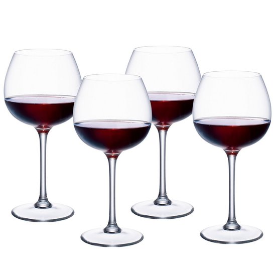 Picture of Villeroy & Boch Set of Four Purismo Full-Bodied Red Wine Glass