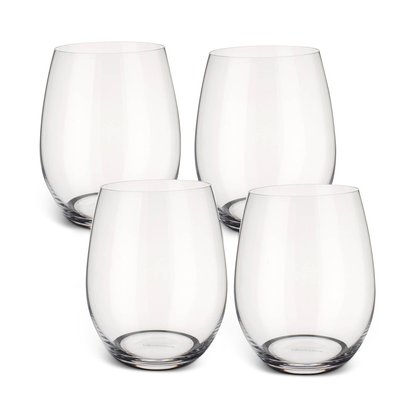 Picture of Villeroy & Boch Set Of Four Entree Stemless White Wine Glasses