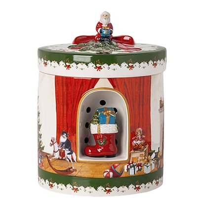 Picture of Villeroy & Boch Santa Bring Gifts Round Music Box