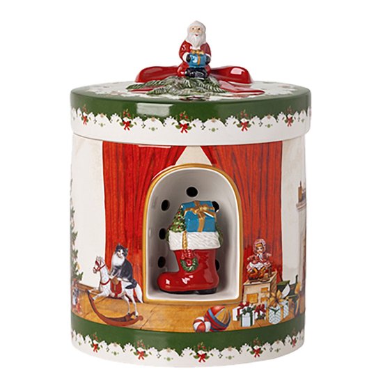 Picture of Villeroy & Boch Santa Bring Gifts Round Music Box