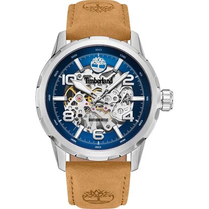 Picture of Timberland Montville Stainless Steel Watch with Blue Dial