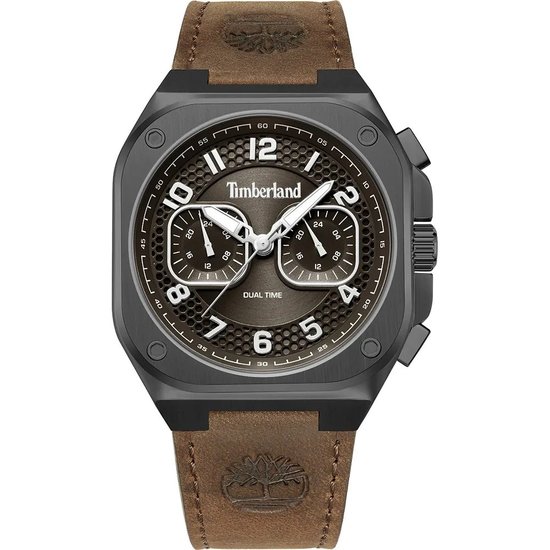 Picture of Timberland Mackinac Watch with Brown Dial and Strap